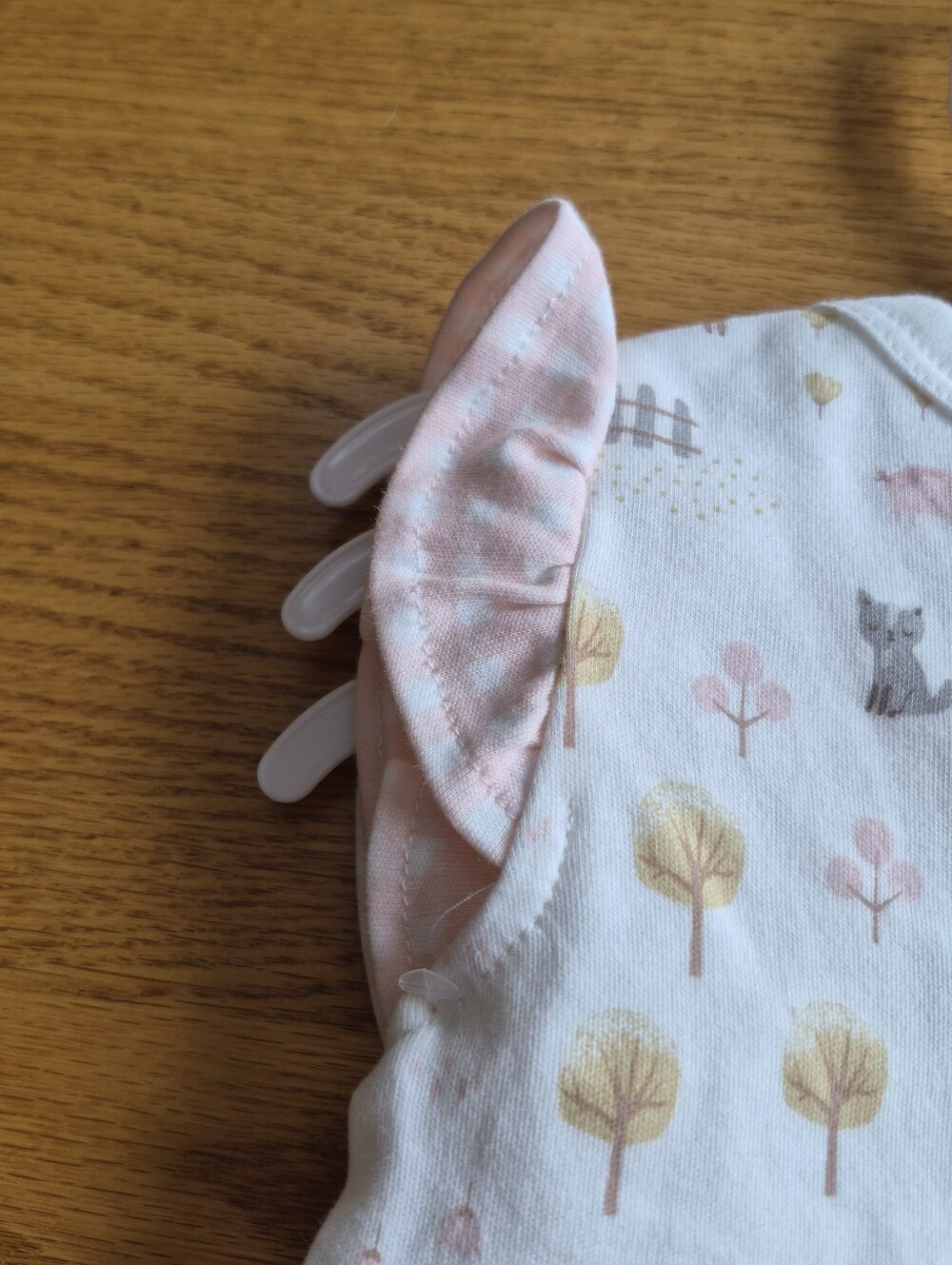 Rabbit + Bear Baby Girl Onesies 6-9 Months - Picture 16 of 16